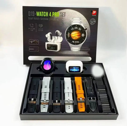 Montre connectée +  AirPods premium + 6 Bracelets interchangeables